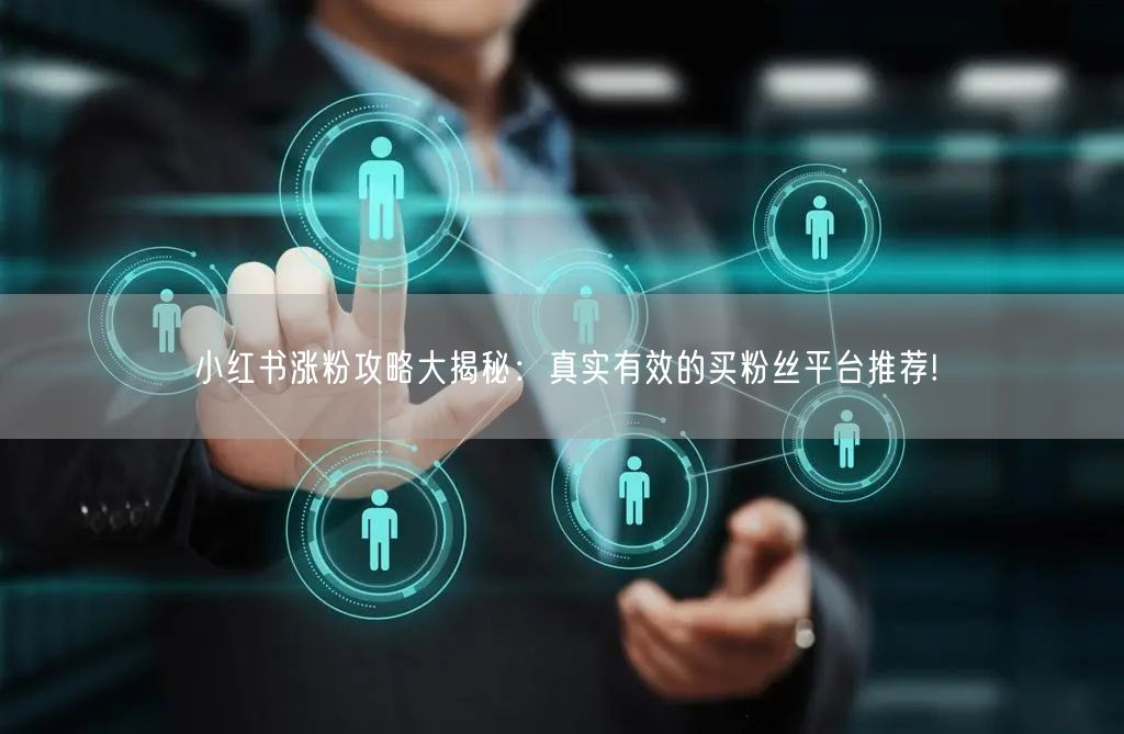 小红书涨粉攻略大揭秘：真实有效的买粉丝平台推荐!