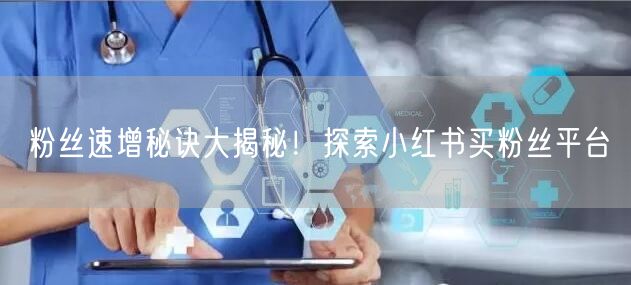 粉丝速增秘诀大揭秘！探索小红书买粉丝平台