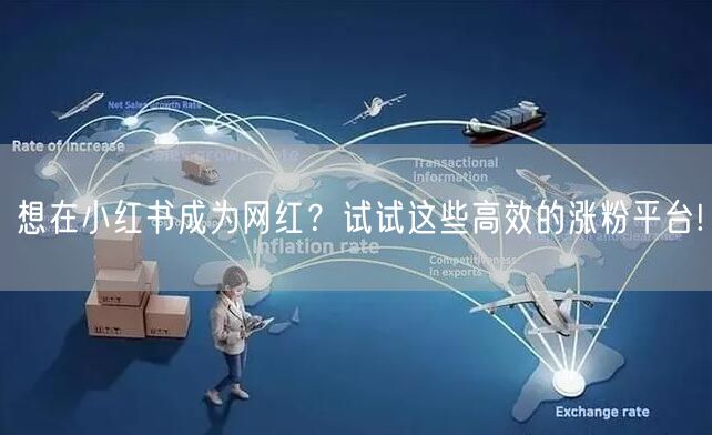 想在小红书成为网红？试试这些高效的涨粉平台!