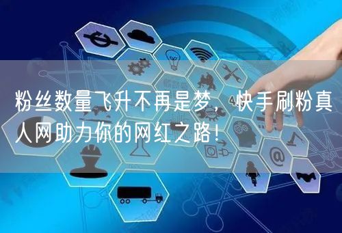 粉丝数量飞升不再是梦，快手刷粉真人网助力你的网红之路！