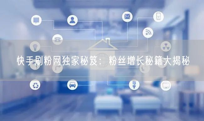 快手刷粉网独家秘笈：粉丝增长秘籍大揭秘