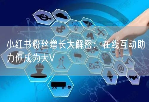 小红书粉丝增长大解密：在线互动助力你成为大V