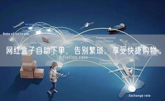 网红盒子自助下单，告别繁琐，享受快捷购物。