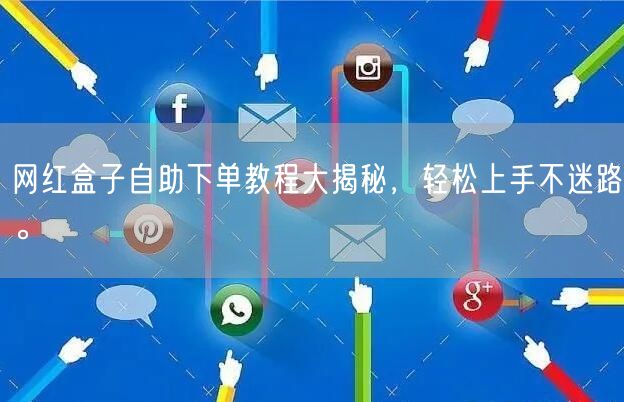 网红盒子自助下单教程大揭秘，轻松上手不迷路。