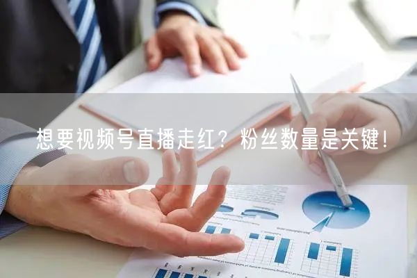 想要视频号直播走红？粉丝数量是关键！